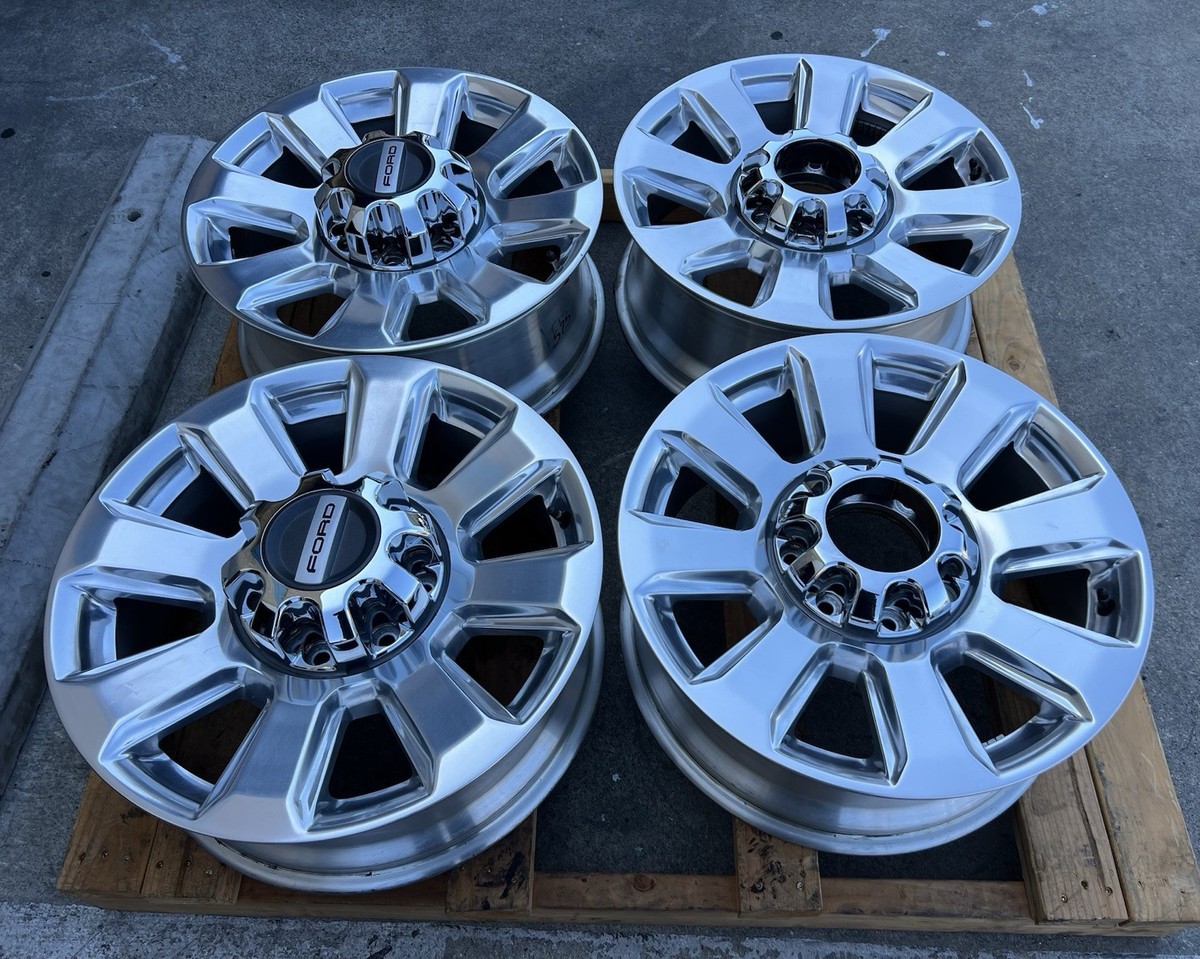 20” Ford OEM Factory F-350 / F-250 Wheels Rims – Limited & Platinum Stock Takeoffs - Image 2