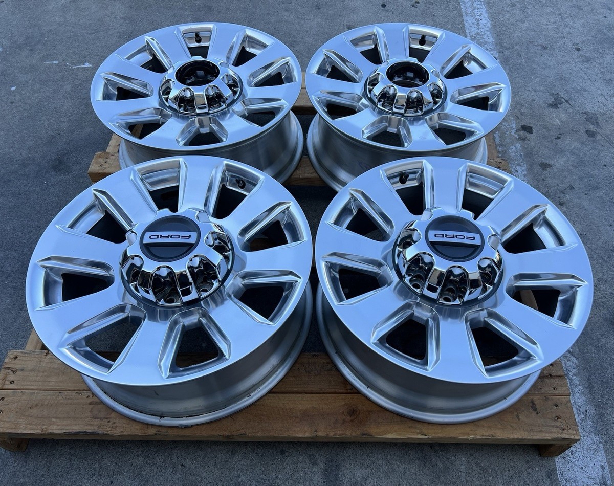 20” Ford OEM Factory F-350 / F-250 Wheels Rims – Limited & Platinum Stock Takeoffs - Image 3