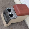 99-2010 FORD SD F250 F350 KING RANCH REAR LEATHER BUCKETS SEATS & CONSOLE WMOUNT - Image 8