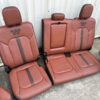 2017-2019 FORD F250 F350 F450 KING RANCH FRONT REAR SEATS HEATED COOLING MASSAGE - Image 6