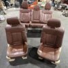 OEM 2011-2014 FORD F-150 KING RANCH HEATED COOLED SEATS FRONT REAR SET - Image 4