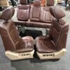 OEM 2011-2014 FORD F-150 KING RANCH HEATED COOLED SEATS FRONT REAR SET - Image 9