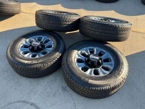 18" Ford F-250 F-350 OEM TREMOR gray rims wheels 10097 tires 2023 2024 NEW