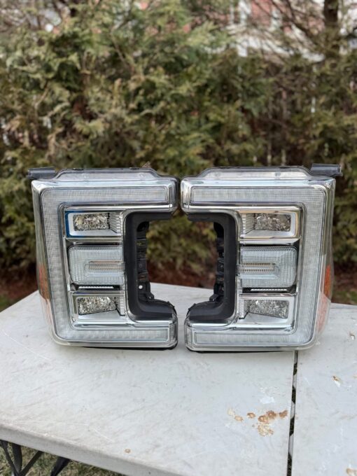 2017 Superduty F-250, F-350 Headlights (left and right) Full LED OEM set.