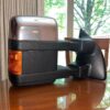 2010 F350 lariat OEM Power tow mirror with chrome cap - Image 2