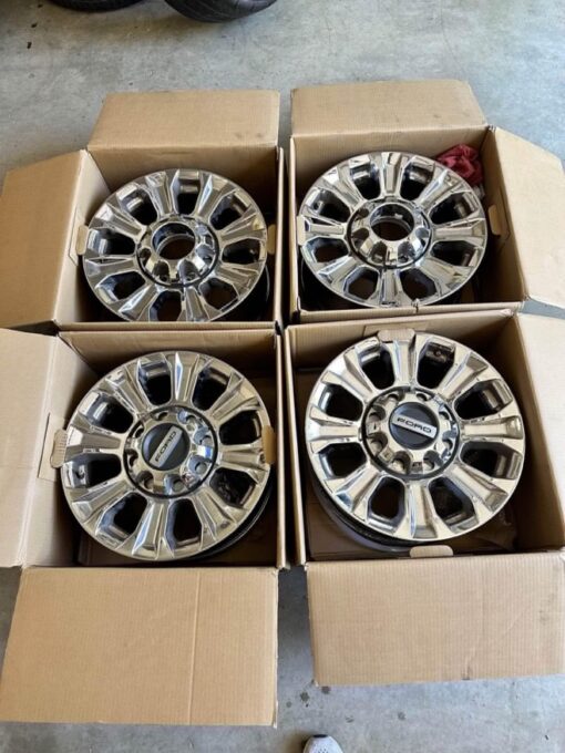 ford f250 limited stock wheels 18inch