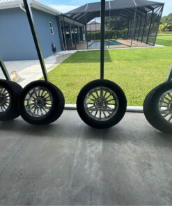 22x10 Cali Wheels Polished 6x135 lug