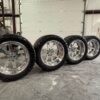 24x12 American Force Independence 8x180 lug pattern wheels w/ Nitto Trail Grapplers - Image 2