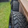 20x10 TIS wheels with 35” AMP tires on a 6x135 bolt pattern - Image 3