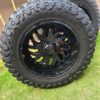 20x10 TIS wheels with 35” AMP tires on a 6x135 bolt pattern - Image 4