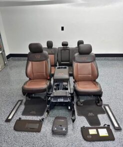 2021–2025 Ford F-150 King Ranch Full Interior – Premium OEM Luxury Upgrade