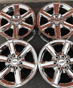 18” OEM ORIGINAL Factory PVD Chrome Wheels Rims for Ford F-150 & Expedition