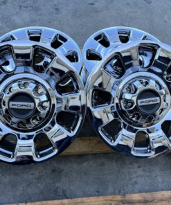 20” 2025 Ford F-250 & F-350 Factory OEM Chrome Wheels – Original Stock Rims