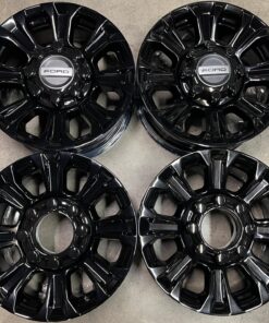 2017–2022 F250 F350 Factory 18” Wheels 10097 OEM Rims – Gloss Black