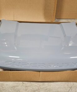 2023–2024 Ford F250 & F350 Super Duty Glacier Gray Cowl Hood – OEM-Style Upgrade