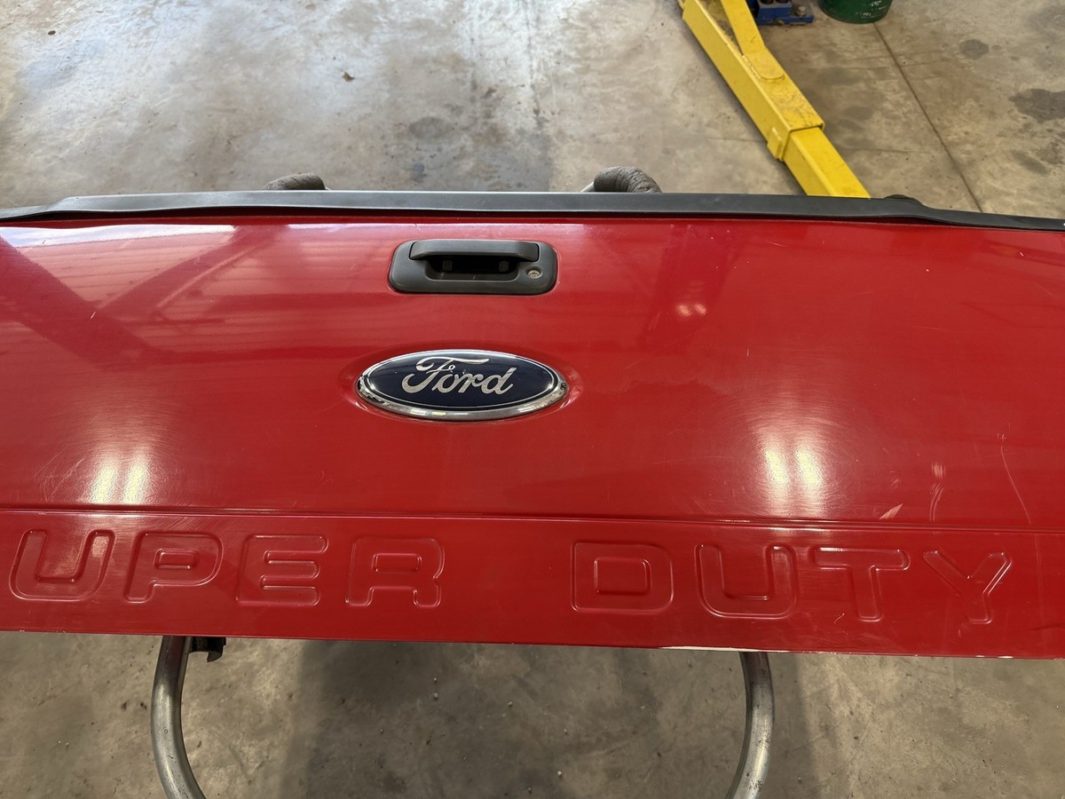 2011–2016 Ford F250 Super Duty Complete Tailgate Assembly – Red OEM Replacement - Image 5
