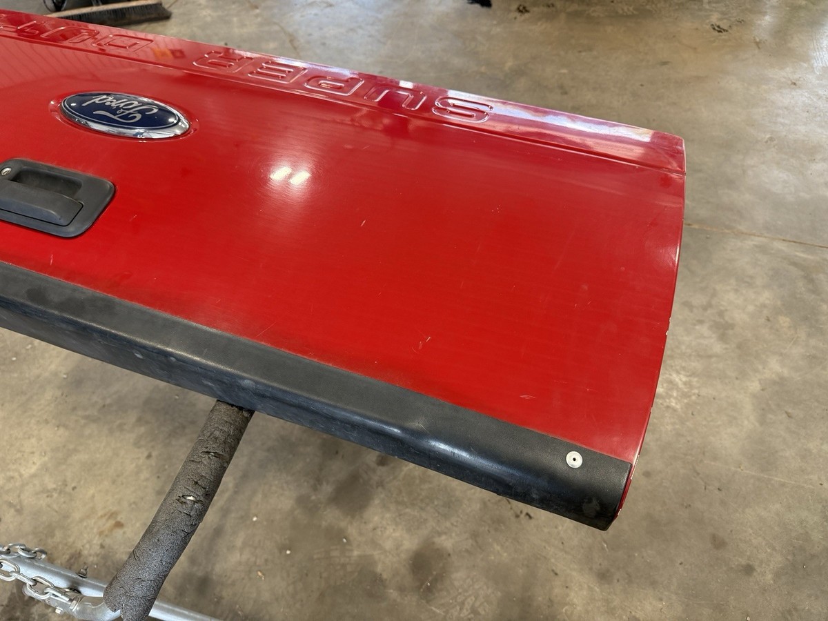 2011–2016 Ford F250 Super Duty Complete Tailgate Assembly – Red OEM Replacement - Image 3