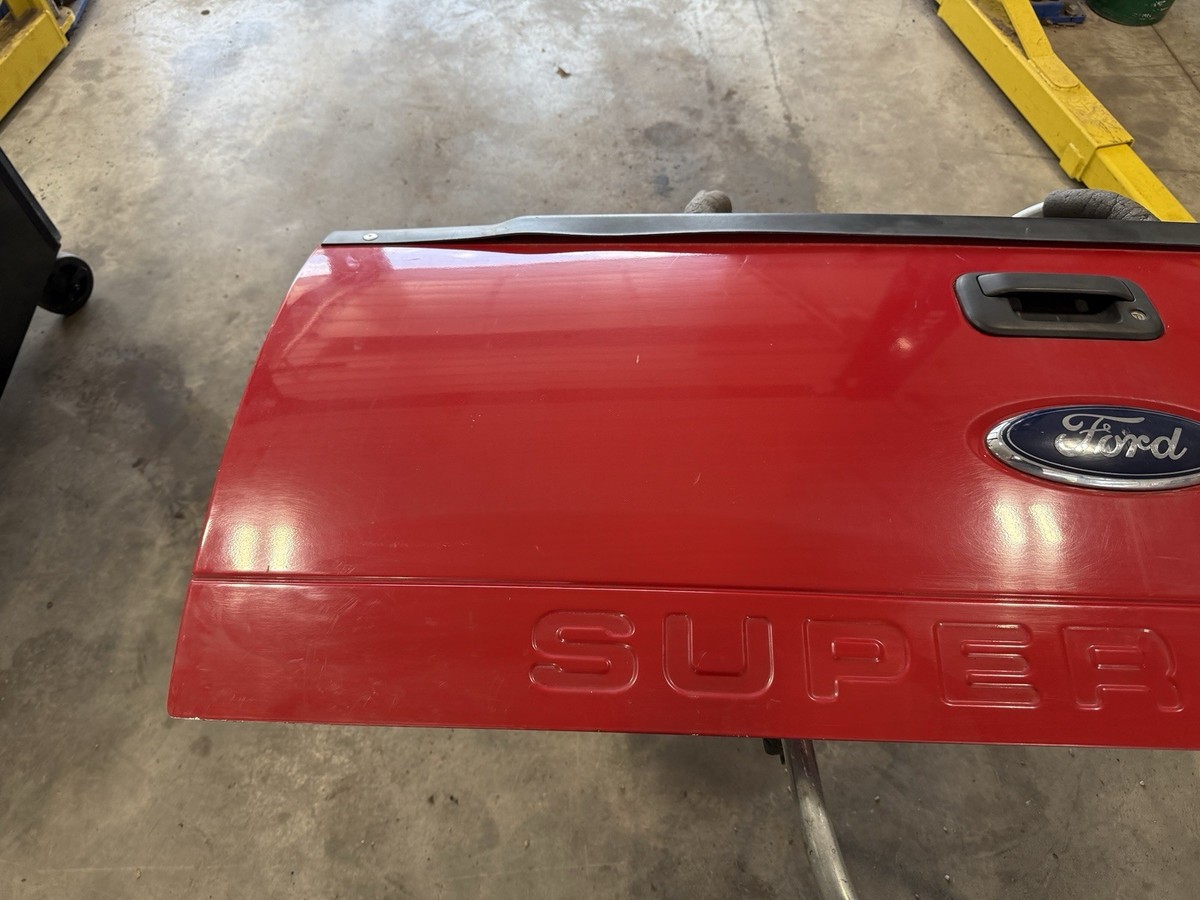 2011–2016 Ford F250 Super Duty Complete Tailgate Assembly – Red OEM Replacement - Image 6