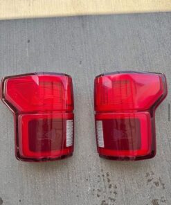 2015–2020 Ford F-150 Lariat LED Tail Lights w/ Blind Spot – OEM Style Upgrade for Safety, Style & Visibility