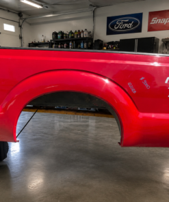 2011–2016 Ford F-250 / F-350 Super Duty 6’9” Truck Bed (Vermillion Red F1) – OEM Takeoff Replacement