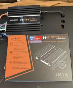 Audiotec Fischer MATCH UP 6DSP – Premium Plug & Play DSP Amplifier Upgrade