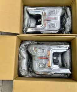 2018–2020 Ford F-150 Xenon HID Headlights Pair | OEM Style Replacement Headlight Assembly Upgrade