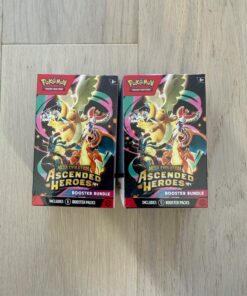 4X Pokémon TCG Mega Evolution: Ascended Heroes Booster Bundle (6 Packs Each) | 24 Total Packs Sealed Lot