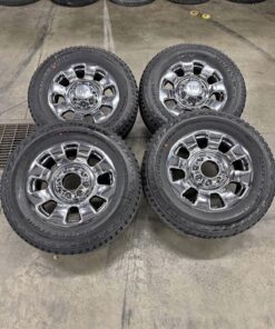 20” OEM F350 King Ranch Takeoff Wheels w/ 275/65R20 Bridgestone Dueler All-Terrain Tires