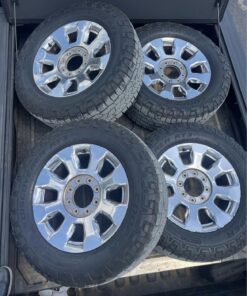 20” OEM Stock Rims & Tires for 2017-2019 Ford F-250 / F-350 Super Duty (Factory Takeoffs)