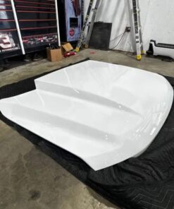 2023-2026 Ford F250 F350 F450 Performance Cowl Hood White – Aggressive Super Duty Styling Upgrade