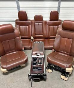 2009-2014 Ford F150 King Ranch Front & Rear Seats – Premium OEM Leather Interior Upgrade