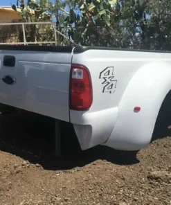 2011-2016 Ford F350 F450 Super Duty 8ft Long Dually White Bed & Tailgate Complete OEM For Sale