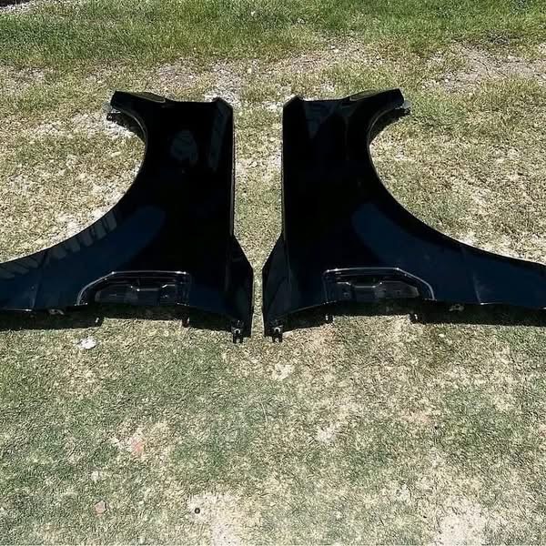 2017-2022 Ford F-250 F-350 Super Duty Black Fender Set OEM Style For Sale