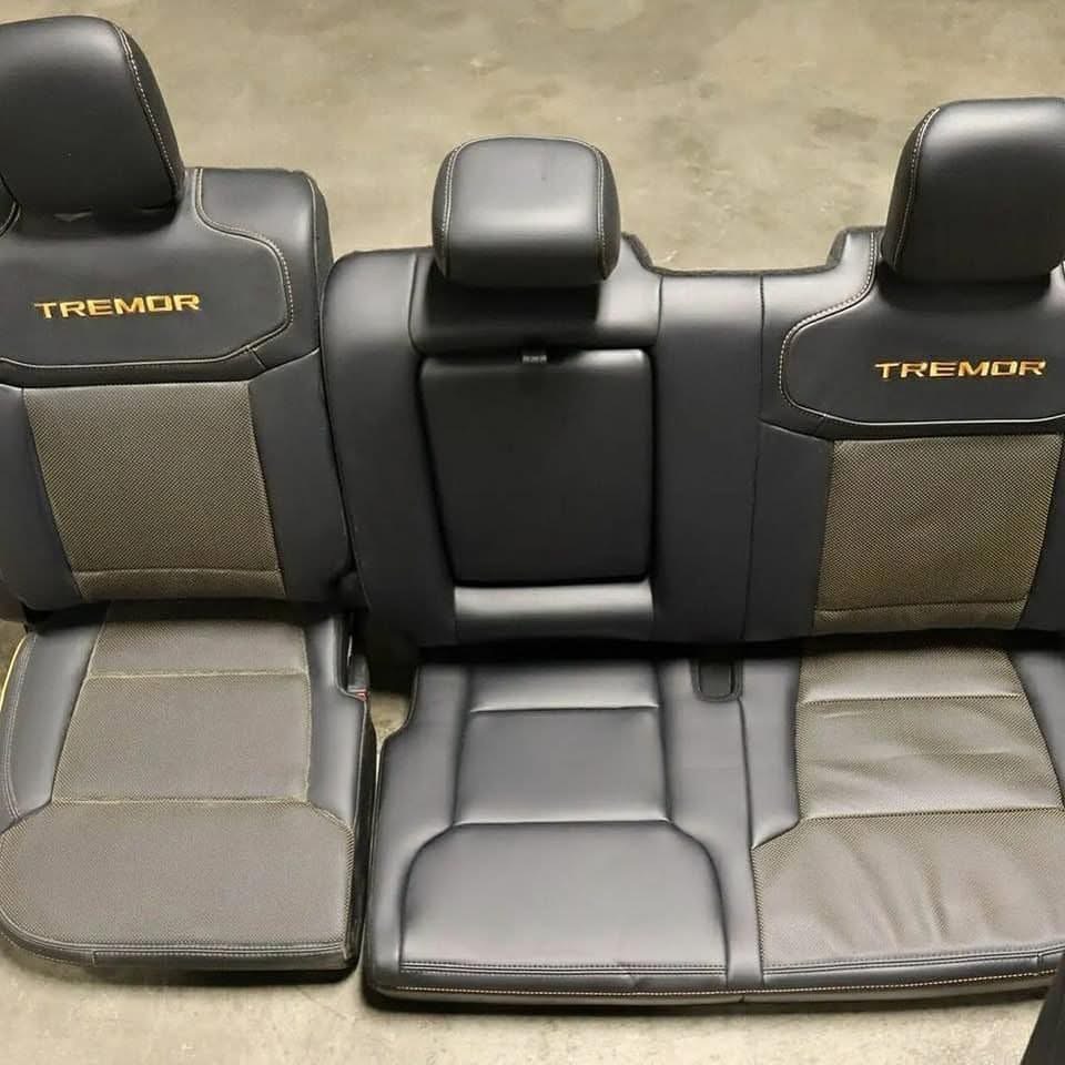 2023 Ford F150 Tremor Dual Power Front Leather Seats & Rear Leather Seats OEM For Sale - Image 5
