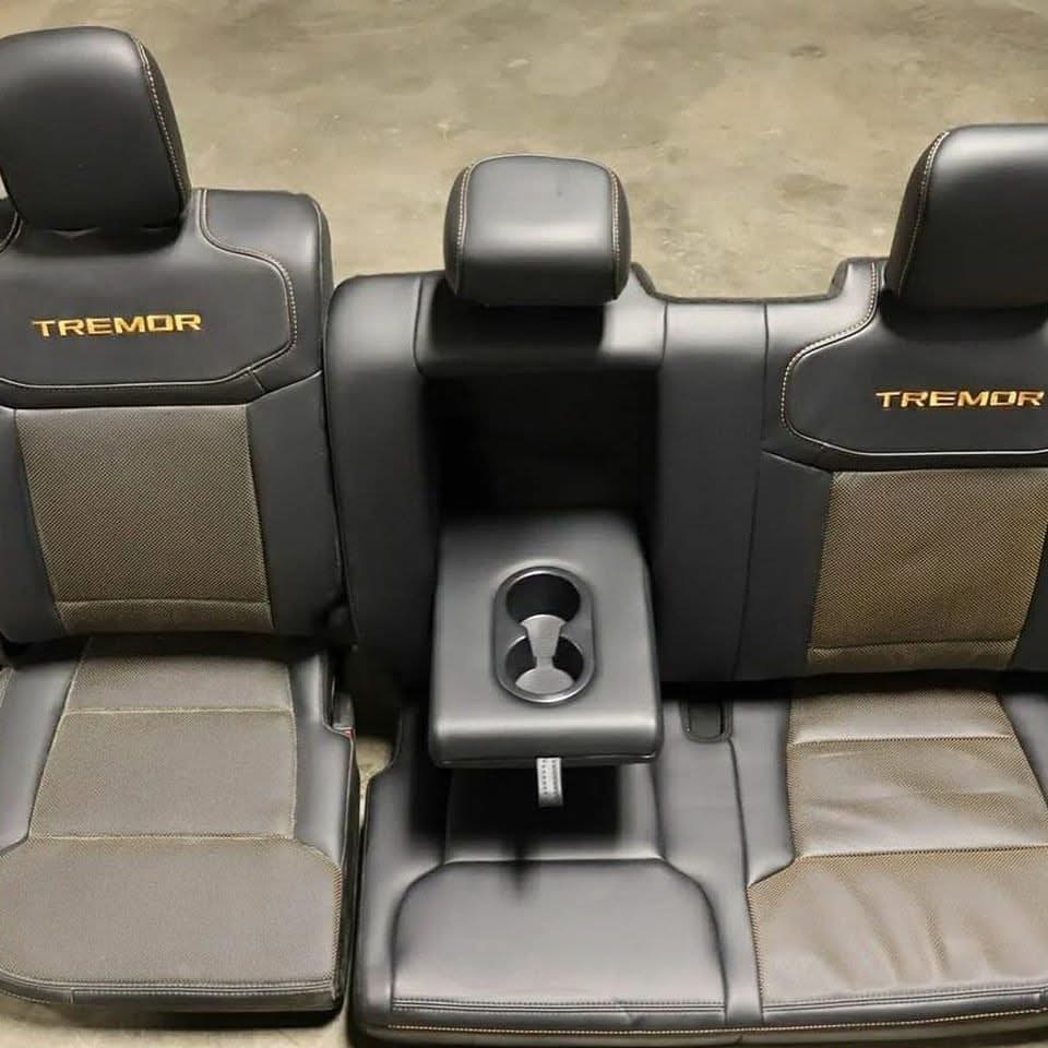 2023 Ford F150 Tremor Dual Power Front Leather Seats & Rear Leather Seats OEM For Sale - Image 6