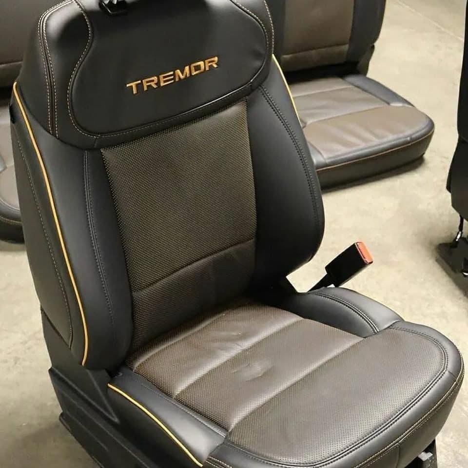 2023 Ford F150 Tremor Dual Power Front Leather Seats & Rear Leather Seats OEM For Sale - Image 4