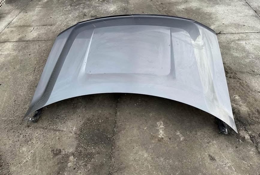 2009-2014 Ford F150 King Ranch Gray Hood with Grille OEM For Sale - Image 4