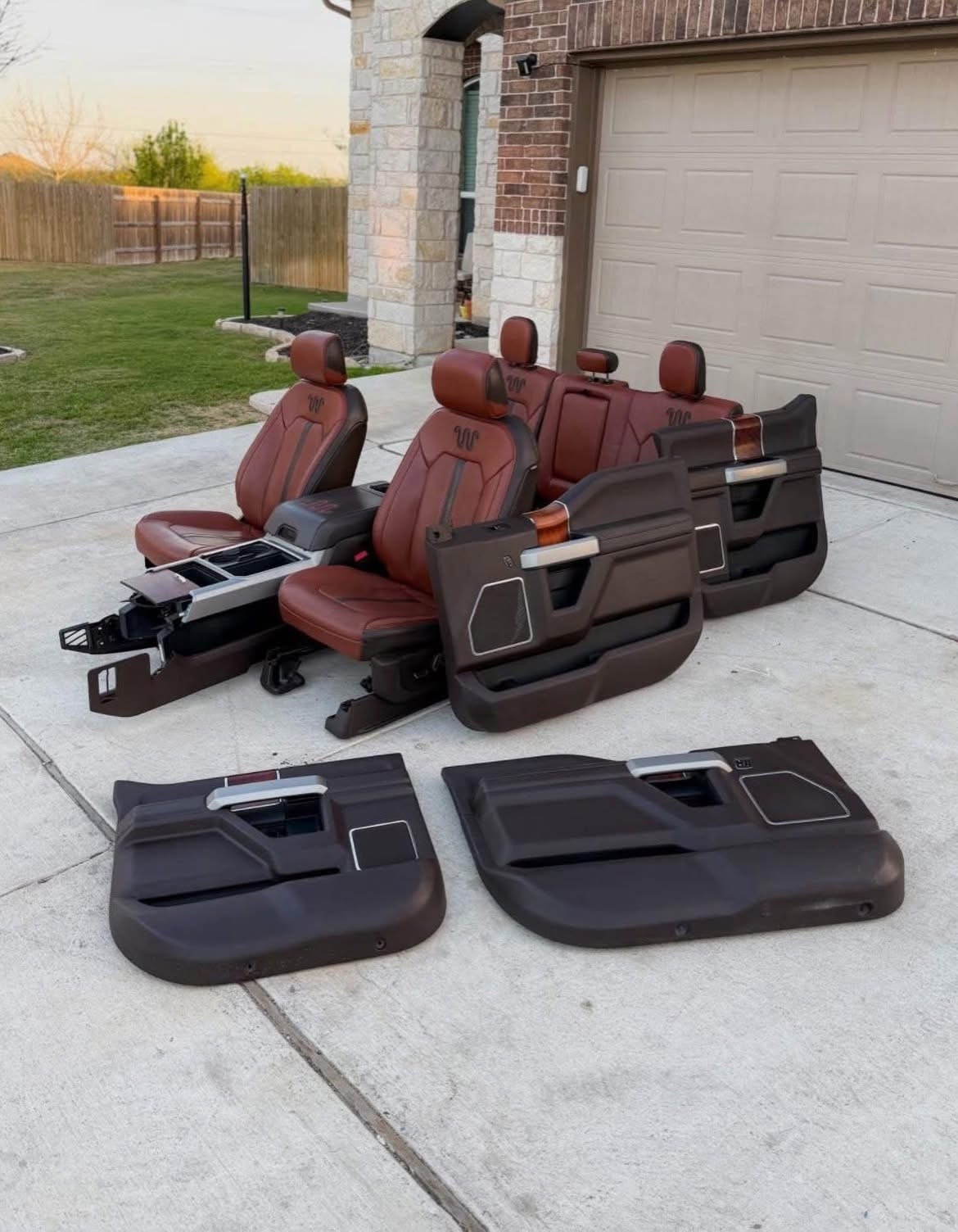 2017-2022 Ford F250 F350 F450 King Ranch Interior Pullout OEM For Sale - Image 3