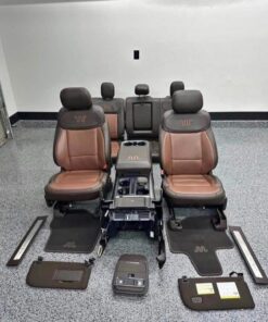 2021-2025 Ford F-150 King Ranch Interior for Sale – OEM Seats, Center Console, Door Panels & Interior Trim Package