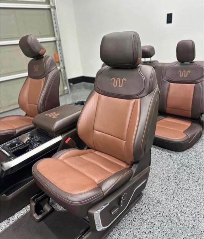 2021-2025 Ford F-150 King Ranch Interior for Sale – OEM Seats, Center Console, Door Panels & Interior Trim Package - Image 6