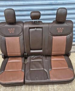 2023-2026 Ford F250 F350 F450 King Ranch Super Duty Rear Bench Seat For Sale – OEM Leather Rear Seat Assembly