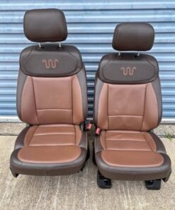 2023-2026 Ford F250 F350 F450 Super Duty King Ranch Front Seat Pair For Sale – OEM Leather Driver & Passenger Seats