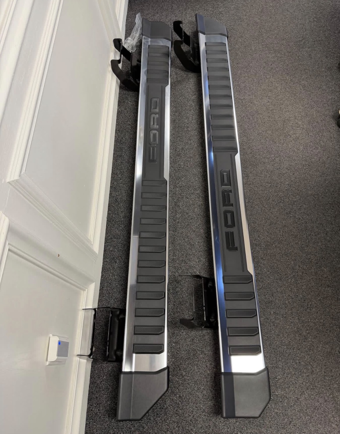 2015-2026 Ford F-150 F-250 F-350 Super Duty SuperCab/Extended Cab Chrome Running Boards