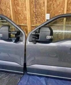 2023-2025 Ford F-250, F-350, F-450 & F-550 Super Duty Crew Cab Gray Front & Rear Doors – Driver & Passenger Side