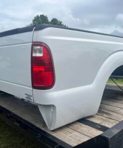2011–2016 Ford F-250 & F-350 Super Duty 8ft Long Bed – White OEM Replacement