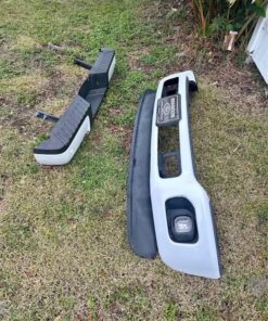 2011–2016 Ford F-250 & F-350 Super Duty White Front & Rear Bumper OEM-Style Replacement