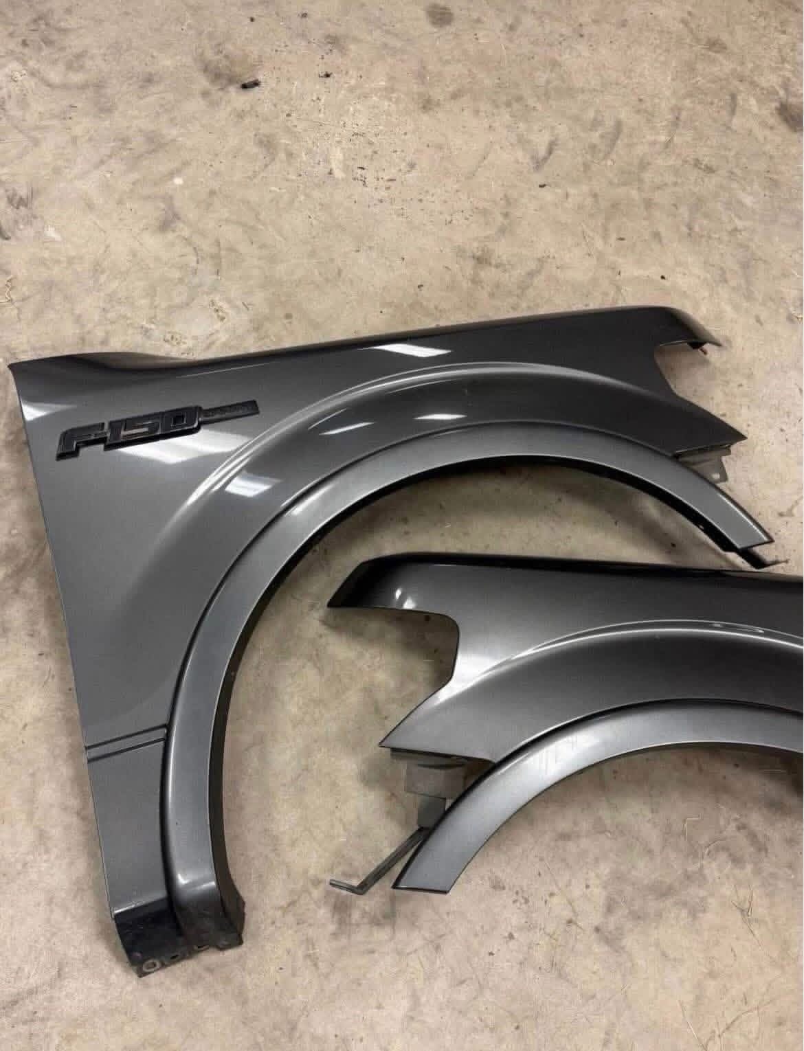 2009–2014 Ford F-150 Front Fenders with OEM Flares – Sterling Gray | OEM-Style Replacement Panels - Image 4