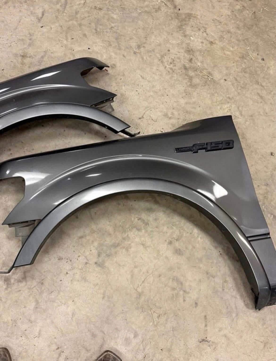 2009–2014 Ford F-150 Front Fenders with OEM Flares – Sterling Gray | OEM-Style Replacement Panels - Image 3