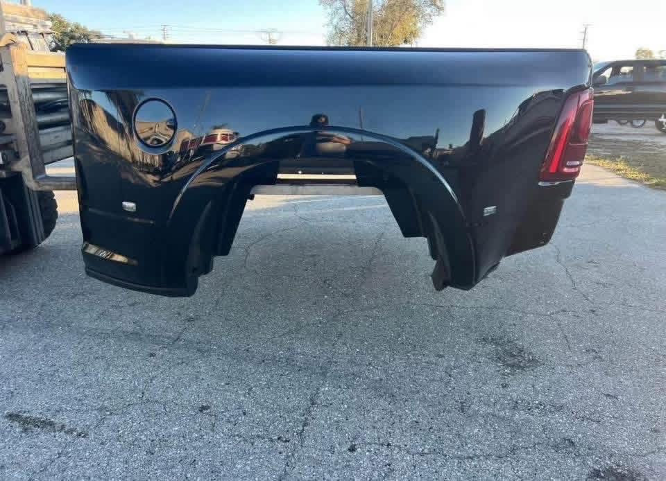 2019–2026 DODGE RAM 3500 MEGA CAB DUALLY 6’4” SHORT BED COMPLETE – OEM BLACK | Genuine Ram DRW Truck Bed Assembly - Image 2