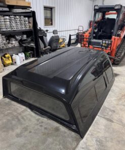 2017–2022 Ford F-250 F-350 F-450 Super Duty 8’ Long Bed Cap / Truck Topper with All Glass – Genuine OEM